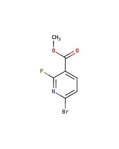 Astatech METHYL 6-BROMO-2-FLUORONICOTINATE, 95.00% Purity, 0.25G